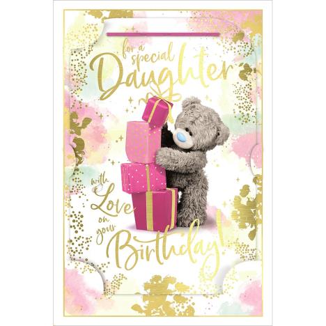 3D Holographic Special Daughter Me to You Bear Birthday Card £3.39
